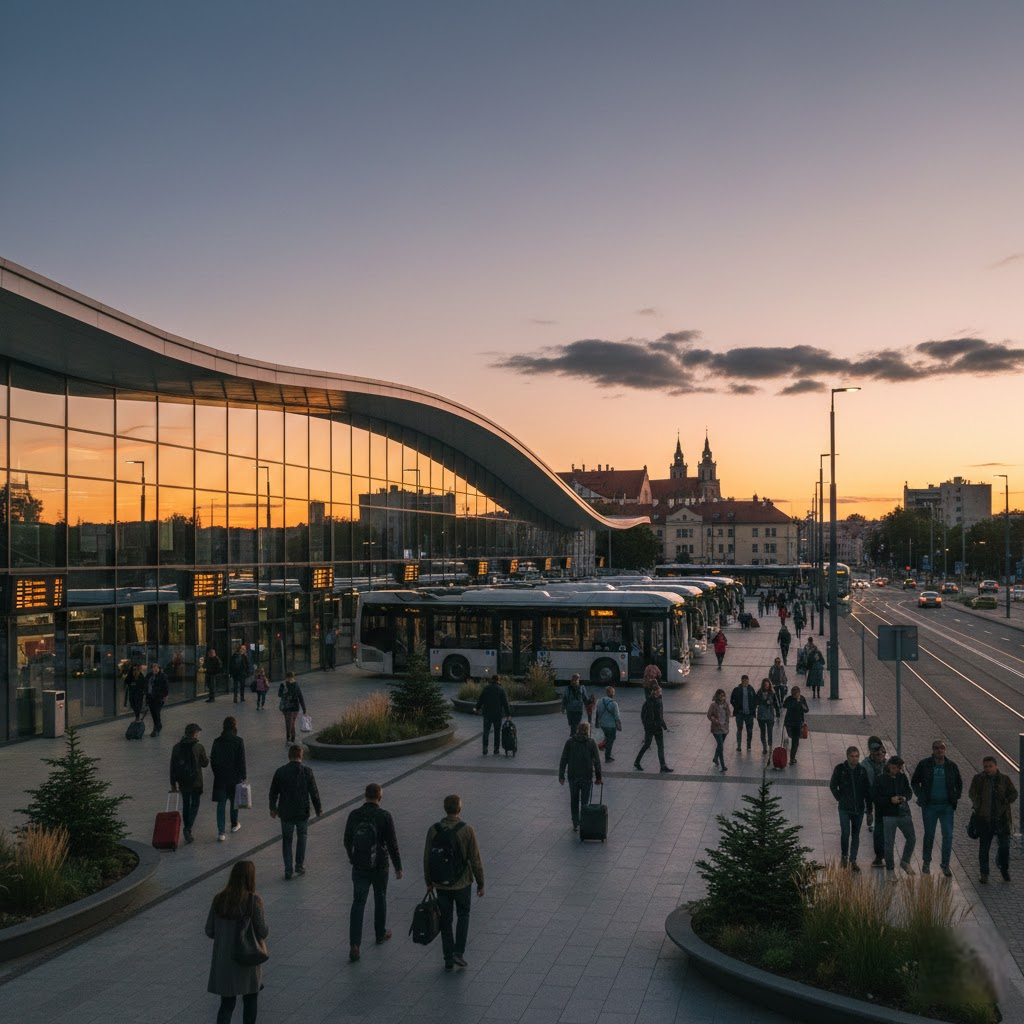 Kauno autobusų stotis – ne tik stotelė, bet ir miesto veidrodis: modernūs vartai į laikinąją sostinę