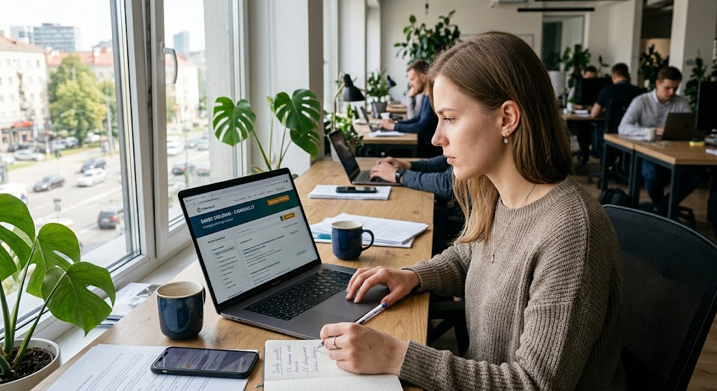 Darbo skelbimai CVbankas platformoje: Strategijos sėkmingai karjerai Darbo skelbimai CVbankas platformoje: Strategijos sėkmingai karjerai