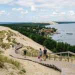 Kuršių nerija UNESCO, Kuršių nerijos nacionalinis parkas, Parnidžio kopa, UNESCO pasaulio paveldas, Nida lankytinos vietos, mirusios kopos, kultūrinis kraštovaizdis, kopų apželdinimas, Kuršių marios, Juodkrantė